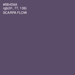 #5B4D6A - Scarpa Flow Color Image